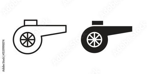 Leaf blower icon for social media, app, and web design. Vector illustration.