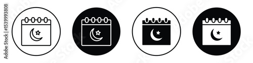 Islamic calendar icon
