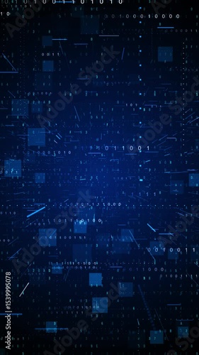Wallpaper Mural Digital cyber wave cyberspace lines network Matrix particle grid virtual reality Artificial intelligence AI, cloud computing, Data flow data, deep learning flow open data cybersecurity, Block chain Torontodigital.ca