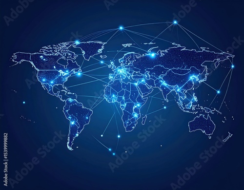 Global network connection concept