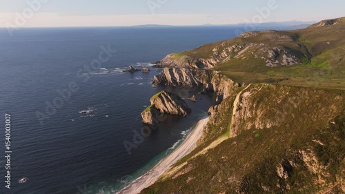 Wallpaper Mural Stunning Golden Hour at Glenlough Bay Co.Donegal - 4K Cinematic Drone Footage 19 Torontodigital.ca