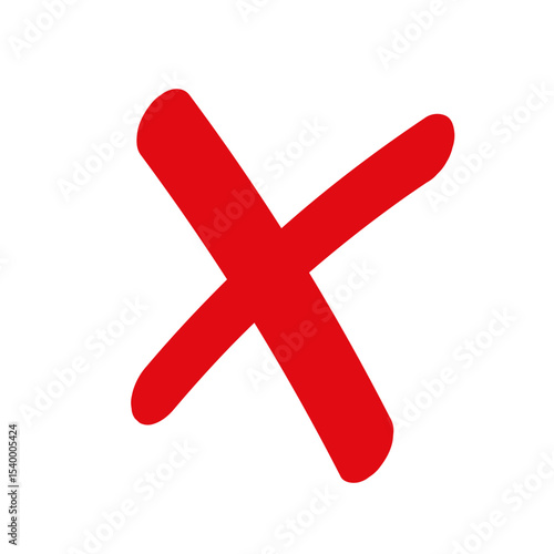 red cross mark