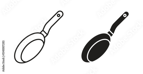 Frying pan icon