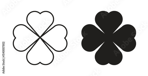 Four leaf clover icon
