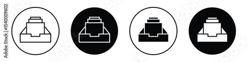 Folder box icon