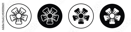 Flax flower icon