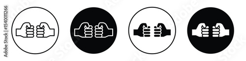 Fist bump icon