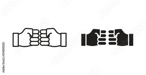 Fist bump icon