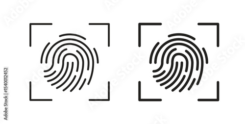 Fingerprint icon