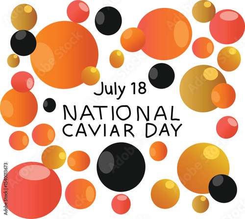 National caviar day is celebrated every year on 18 July	

