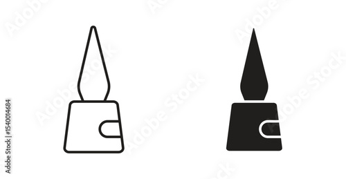 Eyeliner bottle icon