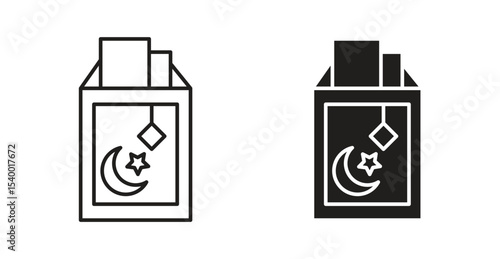 Eid mubarak envelope icon