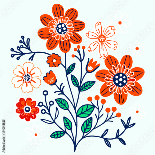 abstract floral background