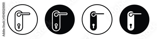 Door handle icon
