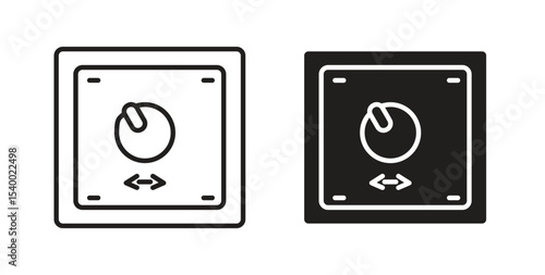 Dimmer icon for social media, app, and web design. Vector illustration.