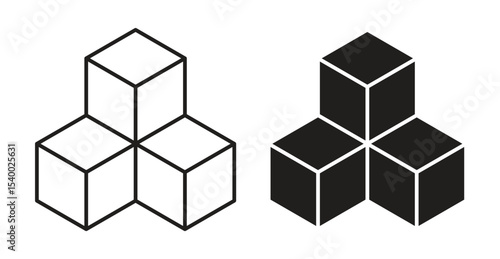 Cubes icon