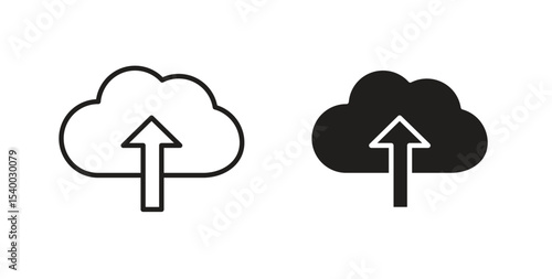 Cloud upload icon