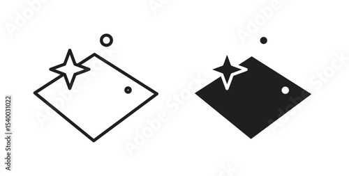 Clean floor surface icon Logos. Flat Vector Icon Design Template