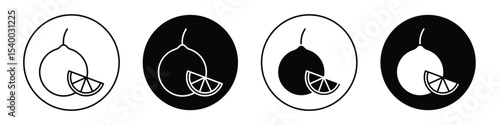 Citrus fruit icon