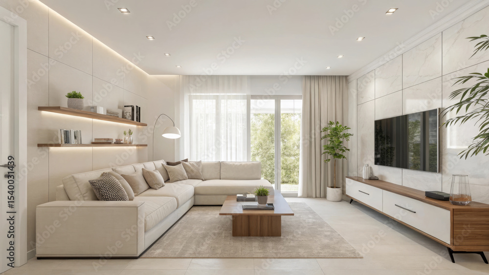 Luxury Minimalist Living Room Design: Elegant Space, Calming Atmosphere Luxury Minimalist Living Room Design: Elegant Space, Calming Atmosphere