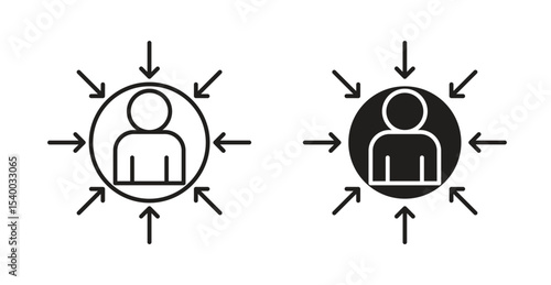 Centric consumer icon