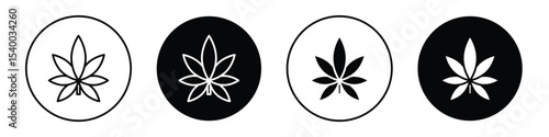 Cannabis leaf icon