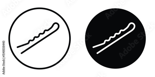 Bobby pin icon