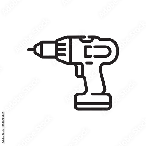 Cordless Drill Icon  A Versatile Tool for DIY and Professional Projects