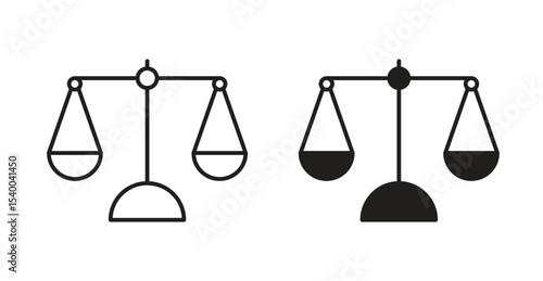 Balance scale icon