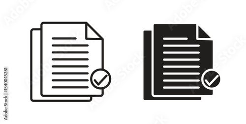 Accept document icon
