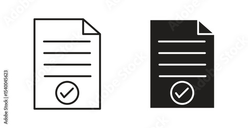 Accept document icon