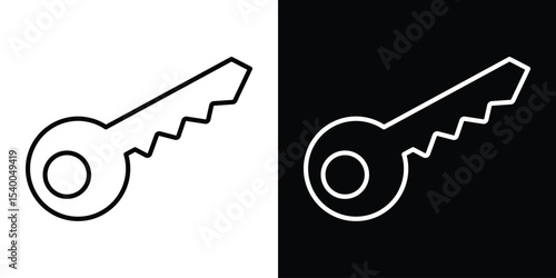 key icon Design Template vector set for graphic work