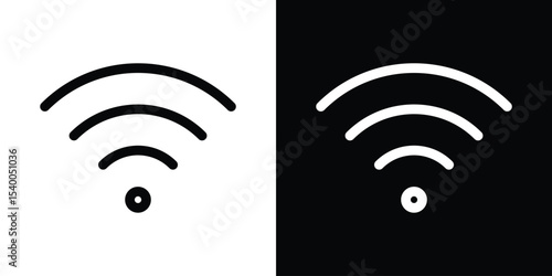 Wifi icon Design Template vector set for graphic work