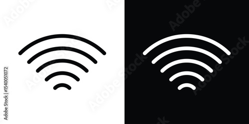 Wifi Signal icon Design Template vector set for graphic work
