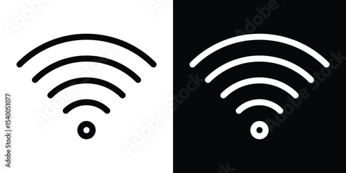 Wifi icon Design Template vector set for graphic work