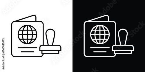 Visa icon Design Template vector set for graphic work