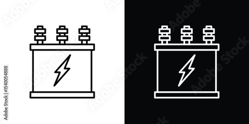 Transformer icon Design Template vector set for graphic work