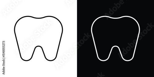 Tooth icon Design Template vector set for graphic work
