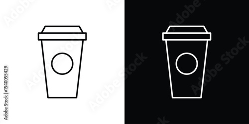 Togo Cup icon Design Template vector set for graphic work