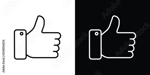 Thumb icon Design Template vector set for graphic work