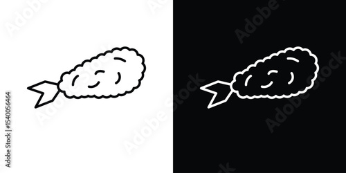 Tempura icon Design Template vector set for graphic work