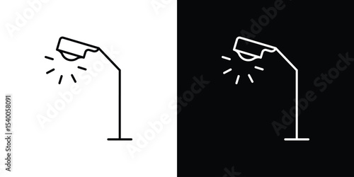 Street light icon Design Template vector set for graphic work