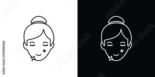 Skincare icon Design Template vector set for graphic work