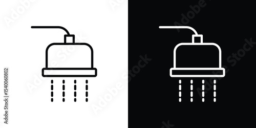 Shower icon Design Template vector set for graphic work