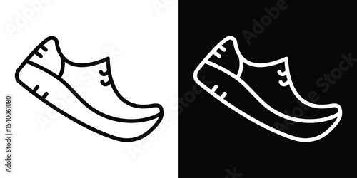 Shoes icon Design Template vector set for graphic work