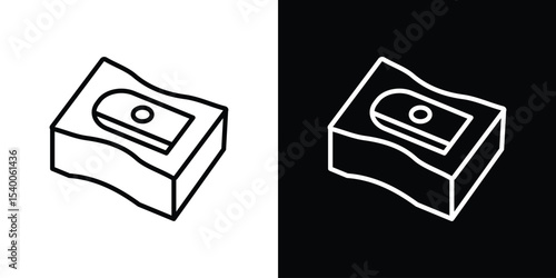 Sharpener icon Design Template vector set for graphic work