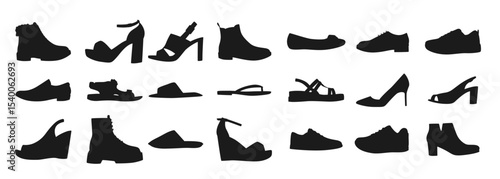 shoes men s women s children footwear different types trendy casual stylish collections silhouettes