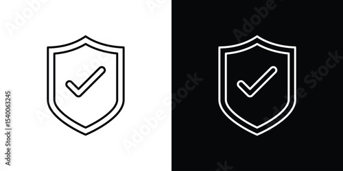 Safe icon Design Template vector set for graphic work