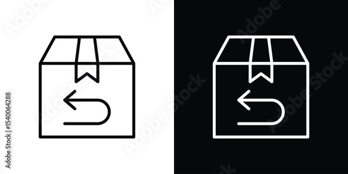 Return purchase icon Design Template vector set for graphic work