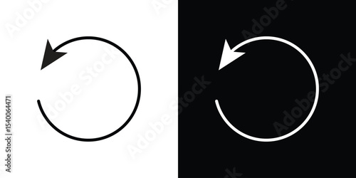 Reset icon Design Template vector set for graphic work